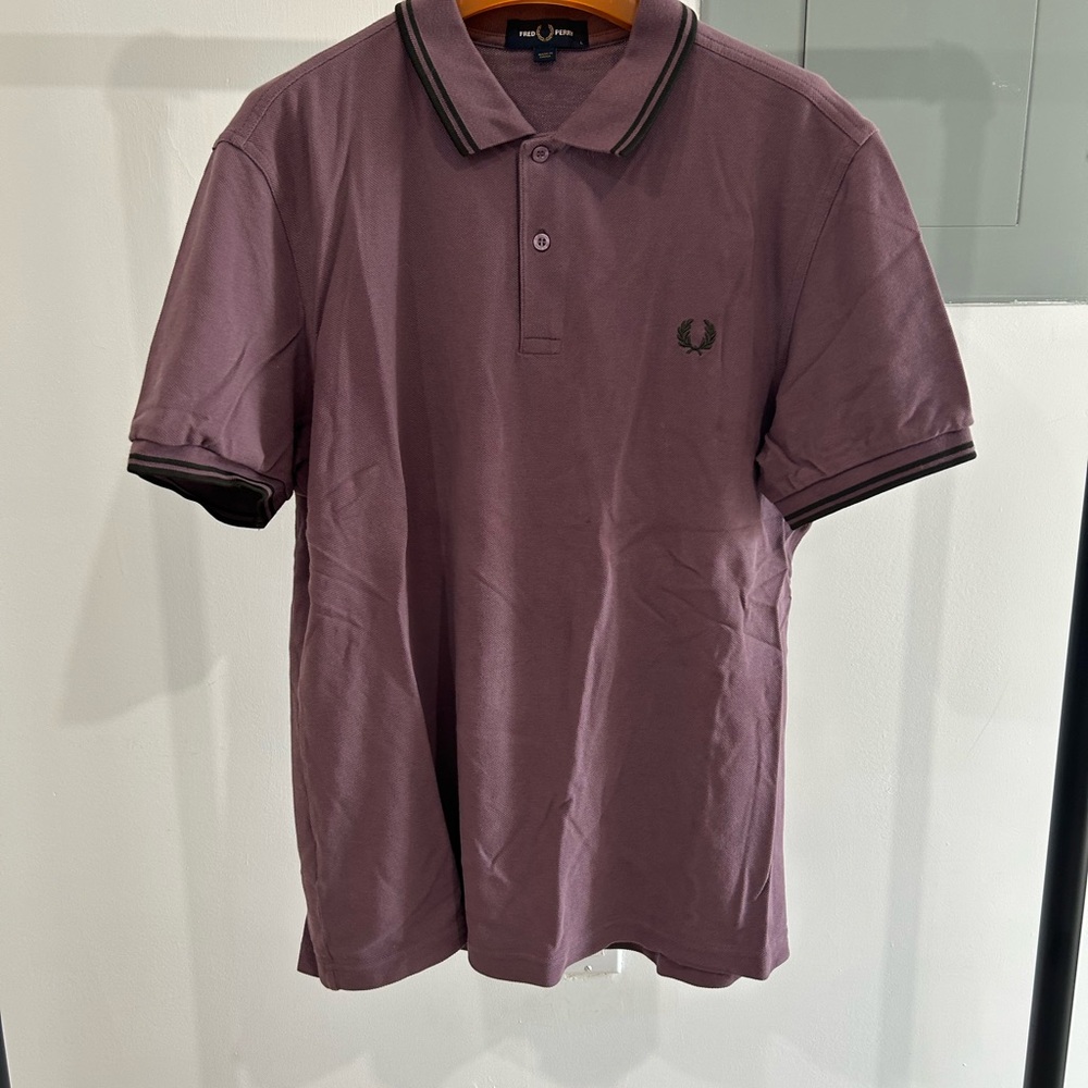 Fred Perry Purple Polo Shirt